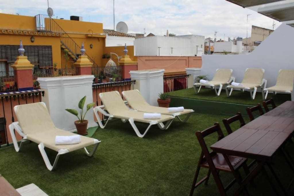 Casa Palacio Del Siglo XVIII En Centro Sevilla المظهر الخارجي الصورة